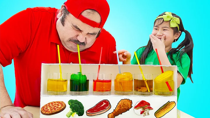 Jannie Pretend Play Yummy Fruits and Vegetables Drinks Stories for Kids - DayDayNews