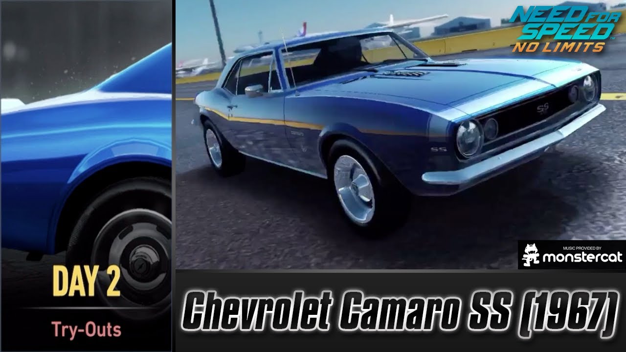 Need For Speed No Limits Chevrolet Camaro Ss 1967 Proving Grounds Day 2 Try Outs Youtube