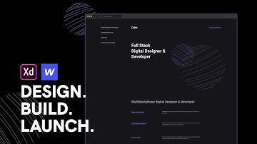 Design. Build. Launch. | Introduction