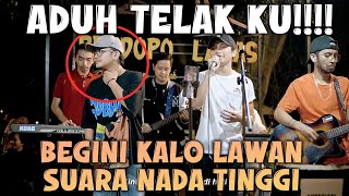 Di Tantang Nada Tinggi  Mama Papa Larang  Judika  Nagmen Nando Vs Adlani