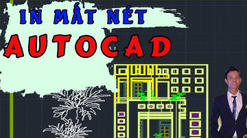 Mất nét khi in autocad | Mat net khi in trong autocad | Bim Edu