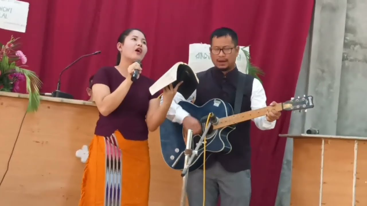 Pi Sheli & Rev.Mosia ||Rwneng le rwvâna mwlal chem|| Palm Sunday || Bethesda Baptist Church