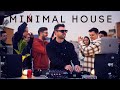 Minimal house set  barcelona rooftop sunset session by damien fisher