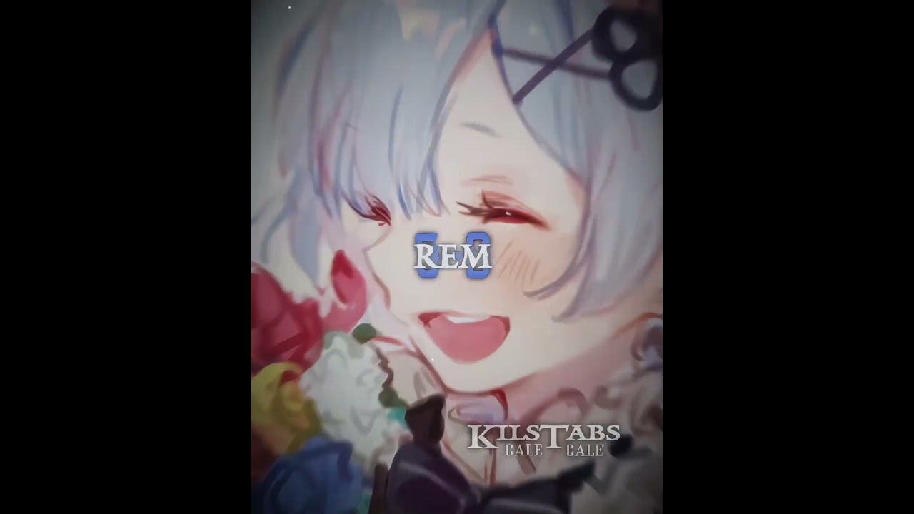 Emilia vs Rem in looks/mog || ReZero edit