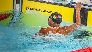 African Games 2023: Ghana’s 5th Medal on pending…Watch What Happened - Abeiku Jackson…Swimming Final