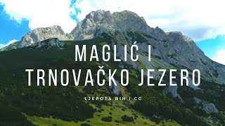 Planina Maglić ( Nacionalni Park Sutjeska ) - Trnovačko Jezero , Dron , Drone  BiH & Montenegro 4K