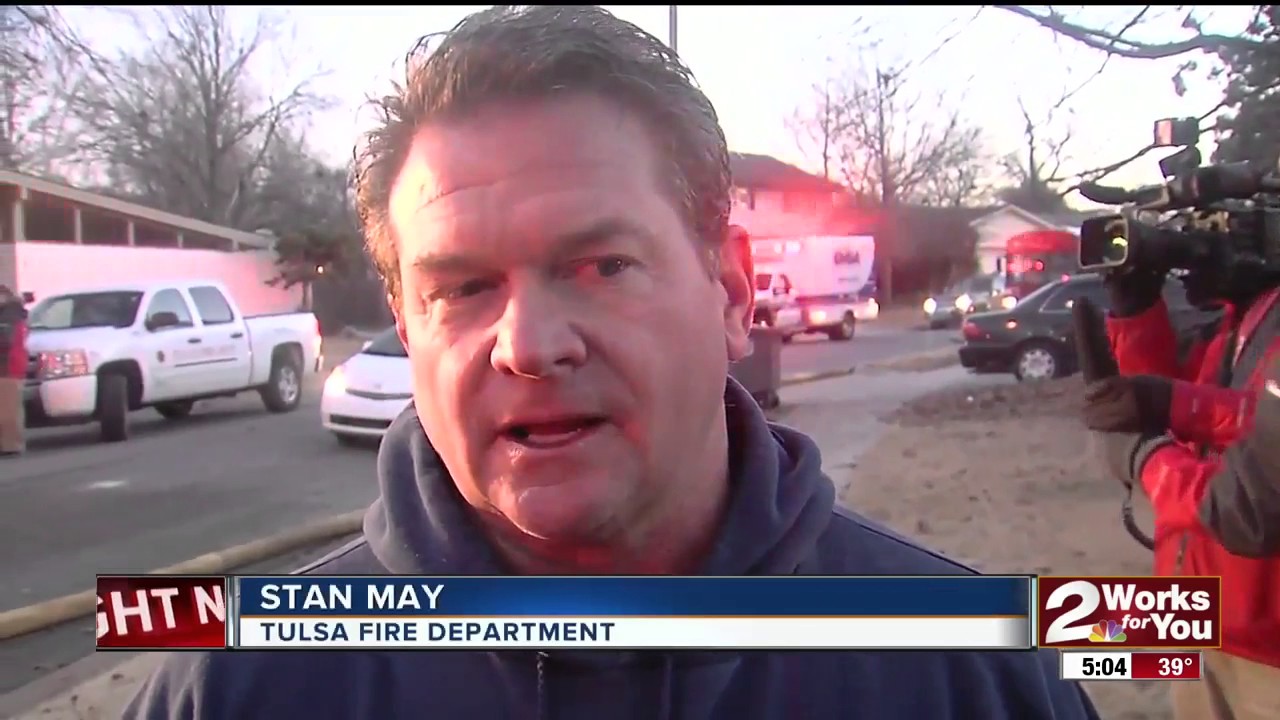 South Tulsa Home A Complete Loss After Large Fire - YouTube