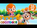 Pela baía 🚌 e mais música infantil de Lea e Pop em português | Cocotoons Brasil