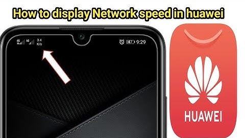 Huawei | How to show internet speed on status bar without app |how can i speed up my huawei internet