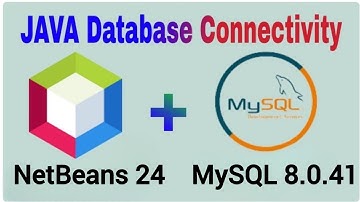 How to Connect MySQL 8.0.41 & Java NetBeans IDE 24 Using Connector-J Driver || JDBC in Java