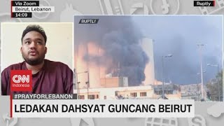 Ledakan Dahsyat Guncang Beirut