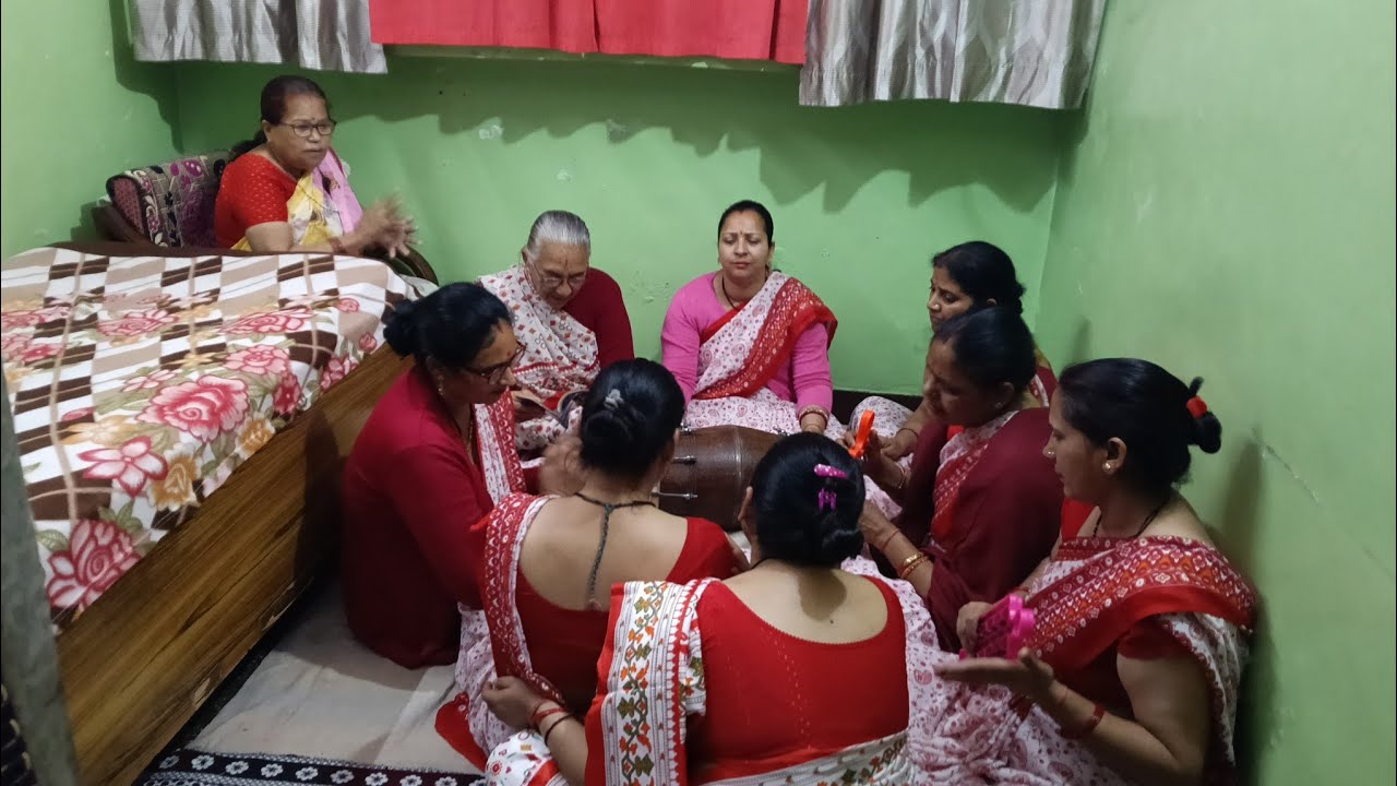 कमले मुख हरी भजने को दिया 🙏🙏 #holi #uttrakhand #delhi #new #vlog #bhajan 