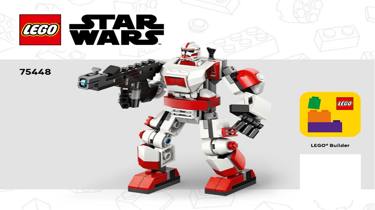 Star Wars - Clone Shock Trooper Mech - Mechs LEGO instructions