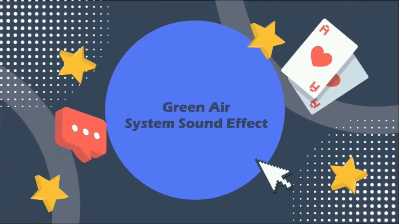 greenair system sound effect（システム系効果音） YouTube
