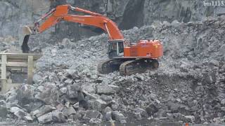 Nordberg  Crushers / krossverk , Hitachi ZX670LCH  &  Komatsu WA500-6