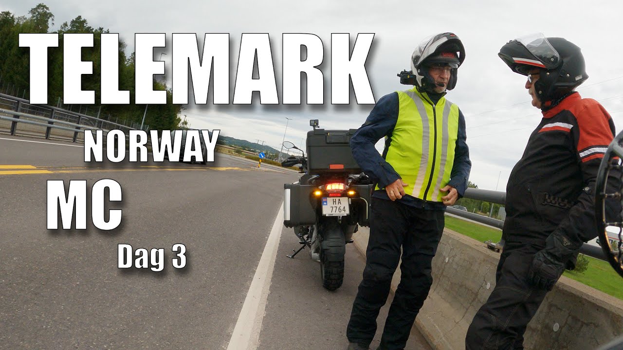 MC trip in «winding» Telemark Norway Day 3 of 3, september 2025