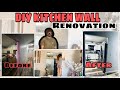 Our DIY kitchen Renovation | 2021 | Cutting Drywall | Using drywall mud | Lity