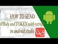 Send @Body and Token Retrofit Laravel || Tutorial Indonesia 2019
