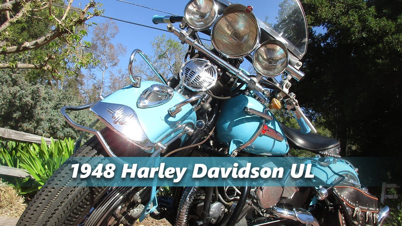 Feast your eyes on this immaculate Harley Davidson UL - YouTube