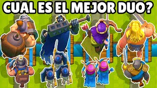 OLYMPICS of CHAMPIONS and SONS | NEW MIGHTY MINER | WHICH IS THE BEST DUO OF CLASH ROYALE