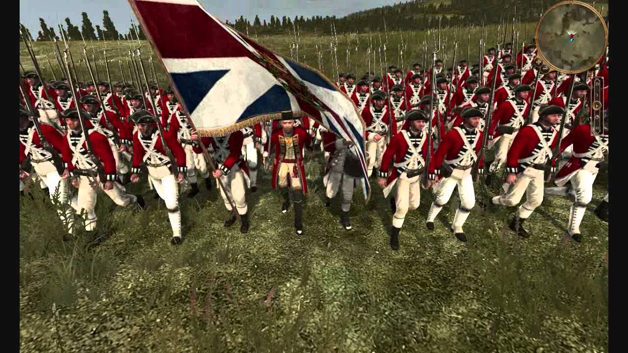 The British Redcoats vs The U.S Continental Marines - YouTube