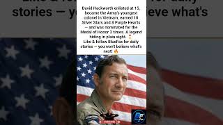 America's Most Decorated Soldier You Never Heard Of 🎖️#davidhackworth #vietnamwar #bluefax