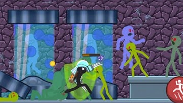 Mission Chapter 5 The Lab Level 36-40 Stickman Zombie Shooter android game