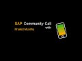 RISE with SAP – Your Path to the intelligent enterprise | SAP Community Call