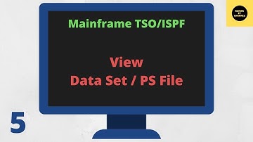 View PS in TSO/ISPF - Mainframe TSO/ISPF Tutorial - Part 5