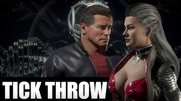 MK11 - Helping you Tick Throw with Difficult Command Grabs with this Controller Technique