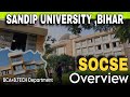 Sandip University Madhubani SOCSE Department Full Overview😍 | Labs + Dept Tour | Harsh Talks