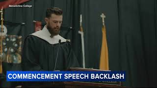 Chiefs kicker Harrison Butker delivers controversial commencement speech at Benedictine College
