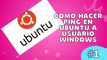Como hacer Ping en Ubuntu