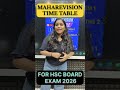 FINAL🔥PCMB MAHAREVISION 2026 TIMETABLE📅| Class 12 HSC Maharashtra Board 2026 ✅ | Dinesh Sir