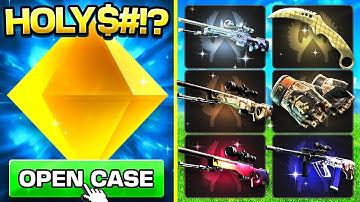 HOLY SH*T... CRAZY TOP GOLD CS2 UNBOXING IN THIS CLASH.GG SESSION!