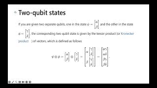Quantum Computing: A Gentle Introduction for Mathematicians (Part 2) - Konstantina Trivisa