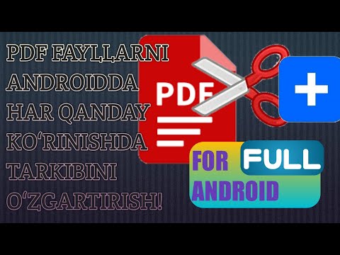 Video: PDF fayl nomini qanday o'zgartirasiz?