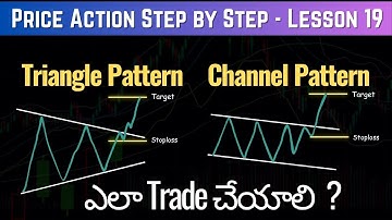 Master Triangle Pattern & Channel Pattern I Price Action Step by Step Lesson 19