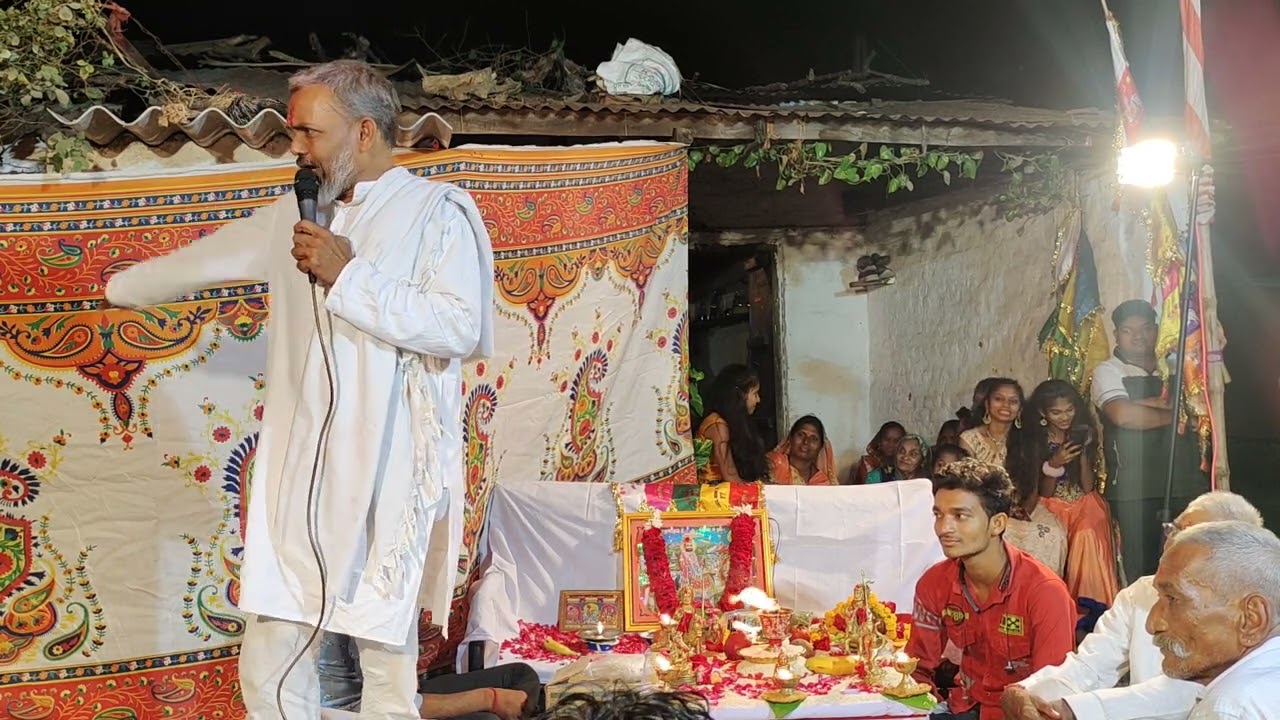 RAMDEVPIR MAHARAJ PATH  RAYPURA LALJI MAHARAJ KUMPAD PART 1 PARMAR PARIVAR NA AANGNE 21-04-2022