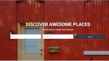 [Intro] Javo Directory WordPress Theme Search Form