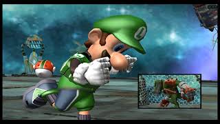 Mario Strikers Charged (Wii) Gameplay (Luigi) - (Dolphin 5.0) (Extreme)