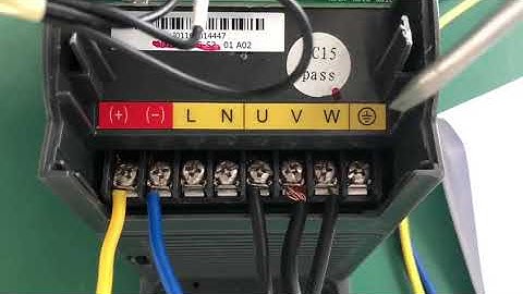 INVT teaching: How to Connect Single-phase Pump without Capacitance?
