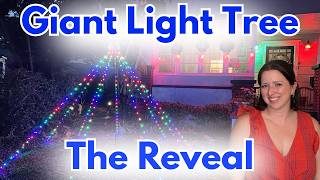 The BEST Outdoor Christmas Tree Lights Setup for Your Front Yard | With Ollny