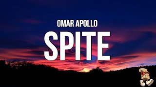 Omar Apollo - Spite (Lyrics)