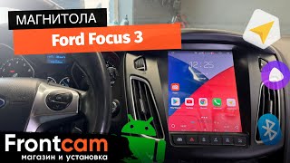 Магнитола Canbox H-Line 5621 для Ford Focus 3 на ANDROID в стиле Тесла