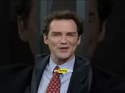 SNL Fired Me and Norm Macdonald