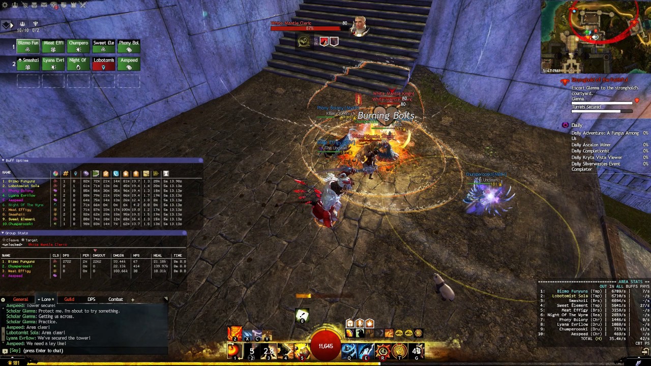 GW2 - SotF - Escort - Tempest PoV /w TS