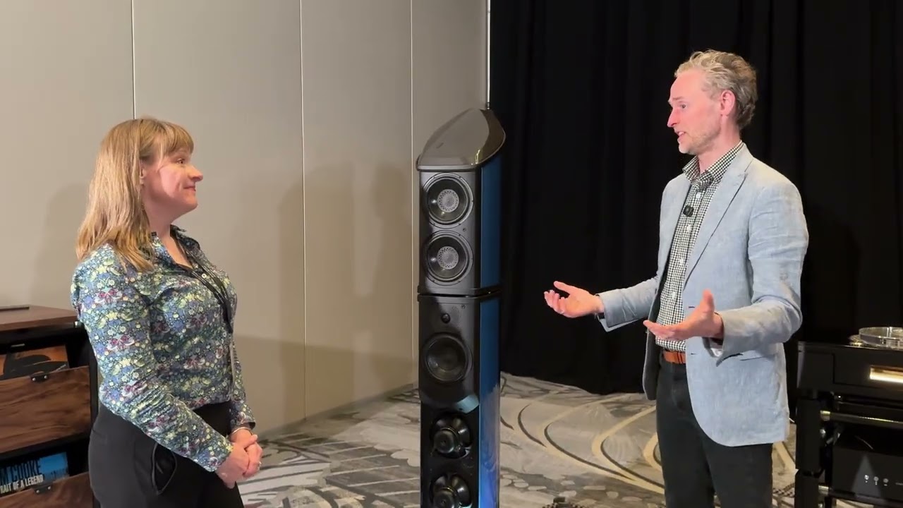 Wilson Benesch Prime Meridian Turntable & Omnium Loudspeakers — Luke Milnes Deep Dive @ AXPONA 2025