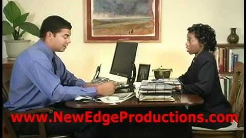INTERVIEWING FOR A FAST JOB SEARCH --D- www.NewEdgeProductions.com