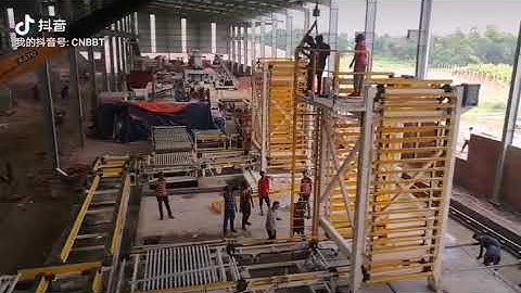 full automatic clay brick loading and unloading machine system for auto brick making project